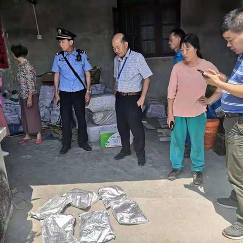 又查到8公斤“白粉”（疑似高毒农药）  再立战功