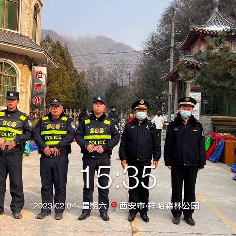 【西安高新公安】东大派出所联合城管在景区开展联合执法巡查共同维护景区旅游秩序