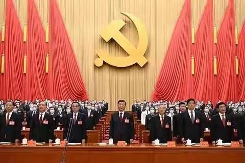 路用环保党支部组织观看党的二十大开幕式！