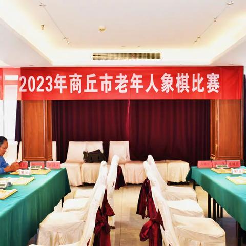 《商丘市老年人象棋比赛》摄影黄益民，2023年7月17日