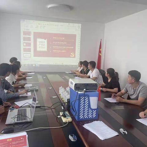 工程段党支部开展庆“七 .一” 系列主题学习活动