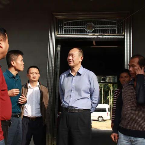 县委书记陈军到翰林镇检查指导精准扶贫工作