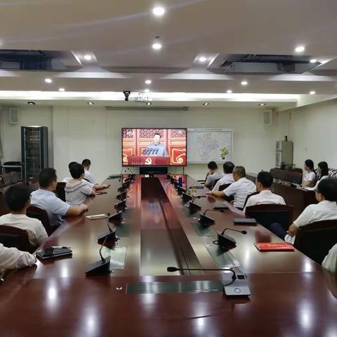 县委办召开会议学习贯彻习近平总书记在庆祝中国共产党成立100周年大会上的重要讲话精神