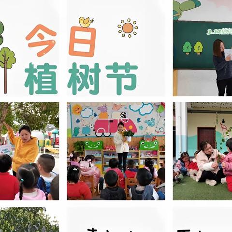 【春风十里，正“植”有你】——黄甸小学附属幼儿园植树节活动