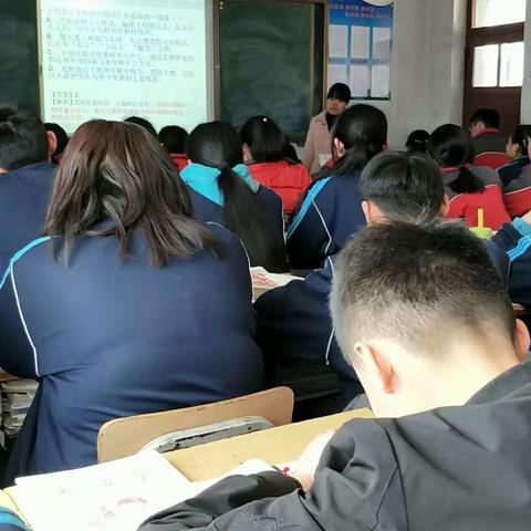 石横中学语文组齐心协力打造精品课堂