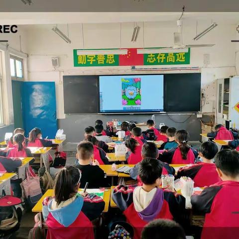 【南蒲街道金寨小学】一笔一世界，多彩绘童心