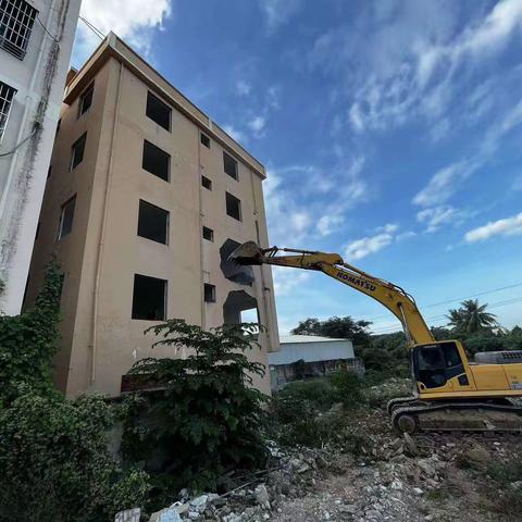 天涯区重点项目征拆进行中