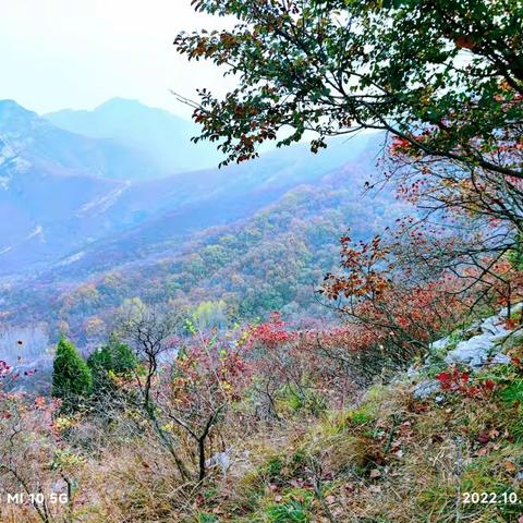 2022.10.30博山石马镇南沙井村-南坪石城-张丹顶-盆泉一日游