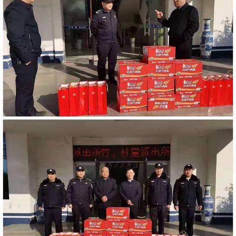 杜堂镇看望慰问一线工作人员