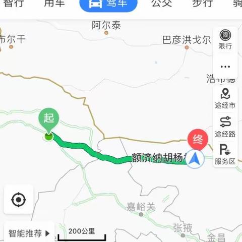西北游之十六，（穿越京新高速）哈密～额济纳旗胡杨林。入住额济纳旗