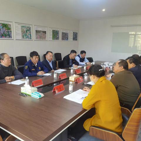 莱西大队会同多部门共商特勤消防救援站选址工作
