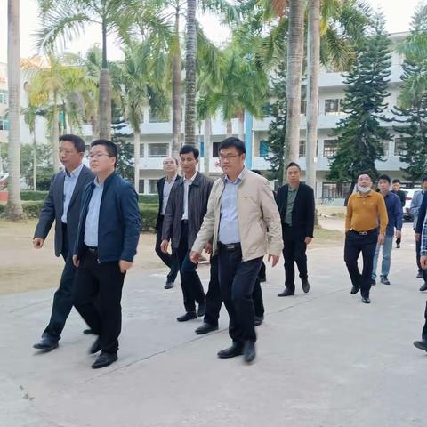 市督导组莅临我校开展寄宿制学校建设及省专项资金使用情况督导工作
