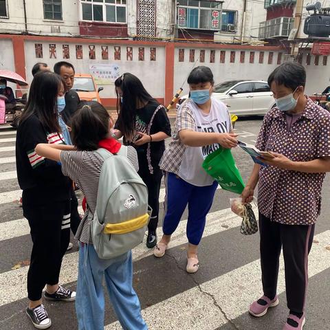 守敬社区守敬便民服务站开展防范电信诈骗宣传活动