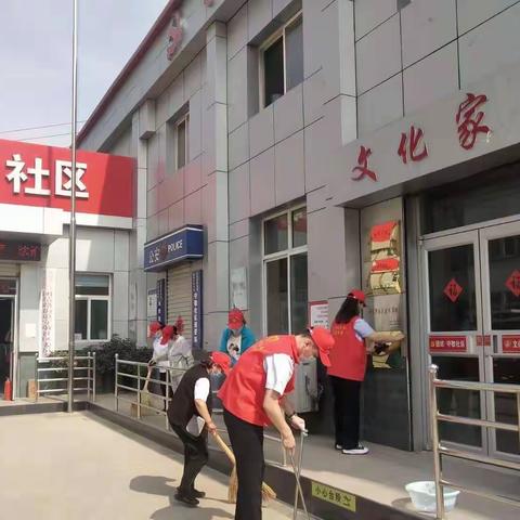 团结路街道守敬社区开展“一小时志愿服务”活动