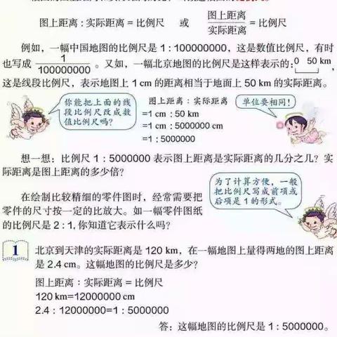 3、比例的应用——比例尺