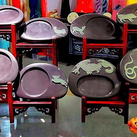 十二生肖砚