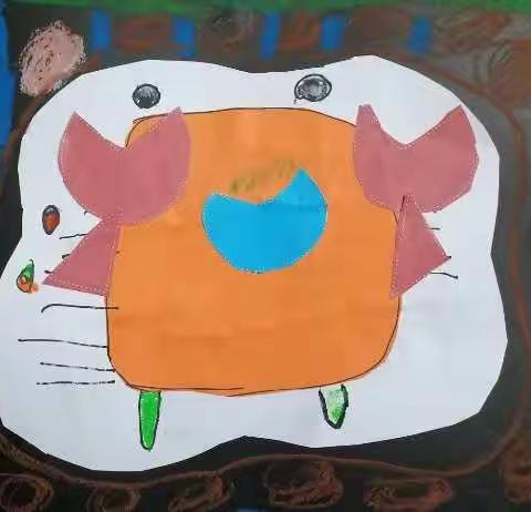 我女儿中一班的作品
