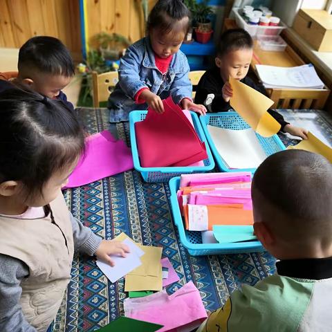 【遇见课程】“纸”为遇见你—昌邑市龙成幼儿园小四班