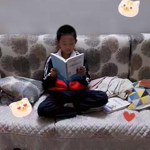 阅读是一种习惯――我是贡江镇中心小学五（3）班钟岩凯