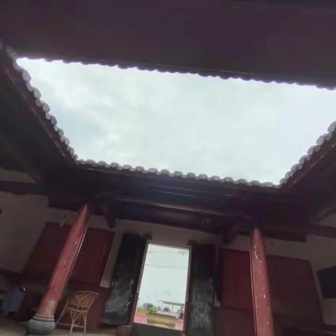 古田·赖坊村赖氏宗祠之天井