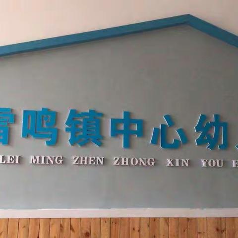 雷鸣镇中心幼儿园疫情防控工作部署暨培训会