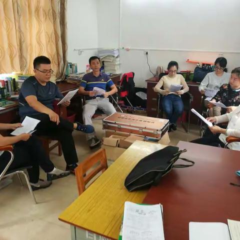 主题:“期中试卷分析”——海南白驹学校，物理组第11周科组活动