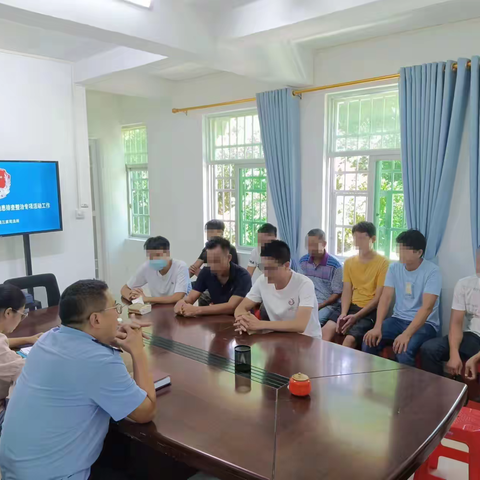 能力提升建设 | 东方市司法局三家司法所开展社区矫正对象集中教育学习及社区矫正隐患排查整治专项活动工作