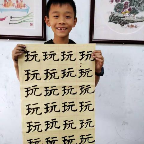 曹喆书画学习成长之路