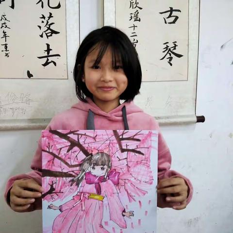 骆韵雯漫画学习成长之路