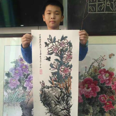 李学进绘画学习成长之路