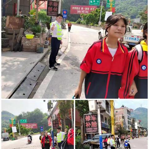 普洱中学护路与爱国卫生运动