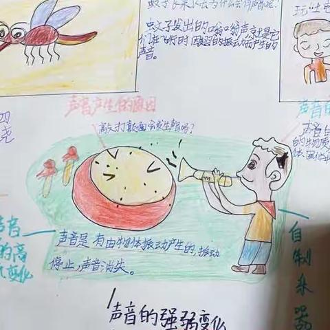 三年级优秀科学学习内容创作展