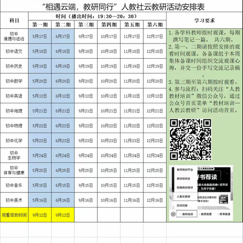 相约“云教研” 共盼繁花开——库尔勒市第五中学开展人教社云教研活动