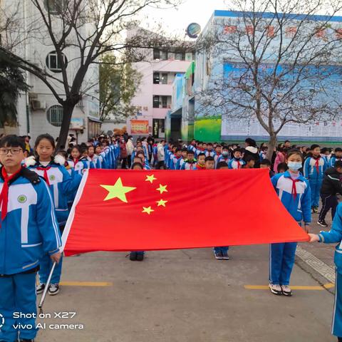 五一班升旗仪式