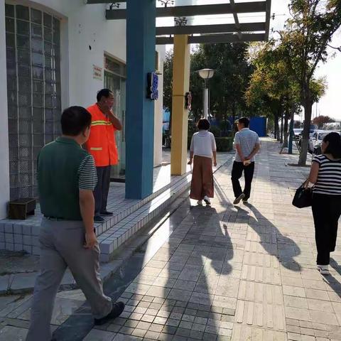 漯河市爱卫办宋主任、汪科长到西城区检查病媒生物防制工作，西城区宋局长、李主任及pco公司负责人全程陪同。