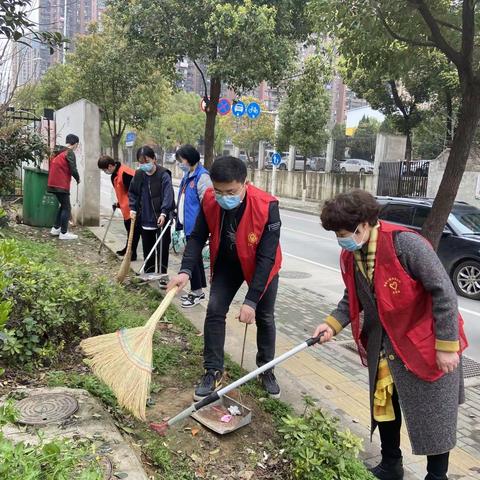 龙祥社区新时代文明实践站--
开展“清洁家园 我们从未停下脚步”志愿服务活动