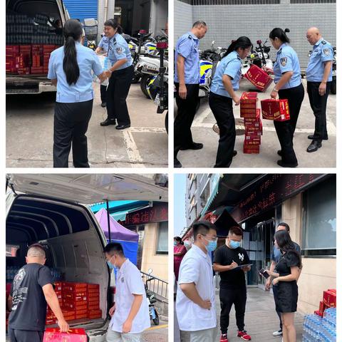 盛夏送清凉 关怀暖人心—青年路街道开展夏日送清凉慰问活动