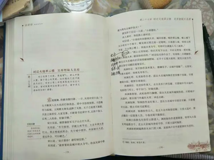 《水浒传》第25回，第26回，第27回，第28回