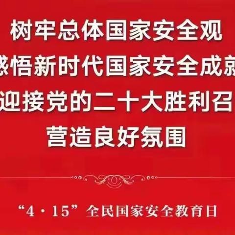 国安教育进课堂 安全意识记心间——寿安中学开展国家安全宣传教育活动