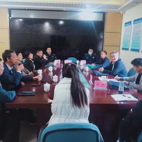 市第三督导组许瑞波同志一行督导检查五里沟街道十九届五中全会安保维稳工作