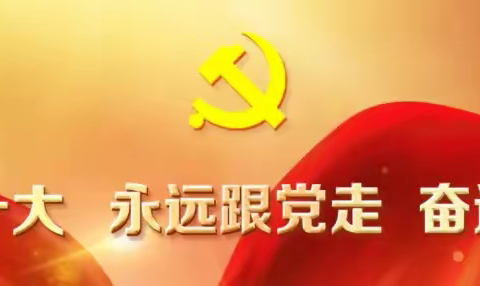 你好二十大，奋进新征程！