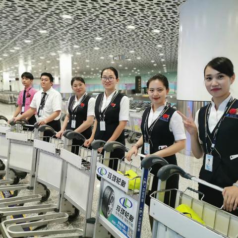 深圳地服 国际中转|“轻松”一下，送行李“回家”