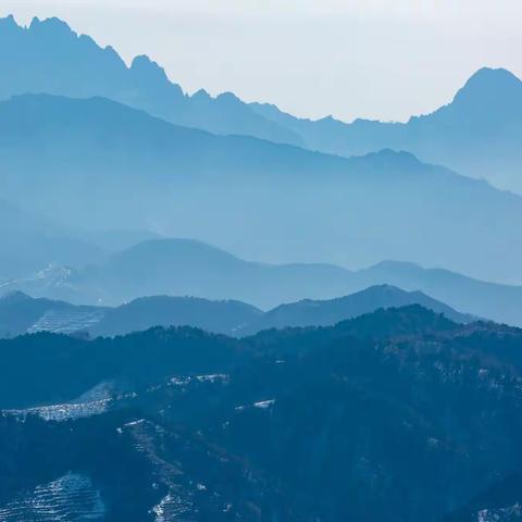 雪后长城