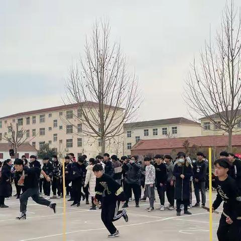 汴岗中学迎新年庆元旦运动会