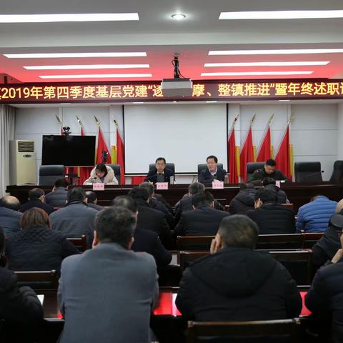 小关镇开展2019年第四季度基层党建“逐村观摩、整镇推进”暨党组织书记抓党建述职评议活动