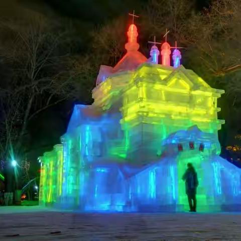 冰城冰美／哈尔滨冰景欣赏