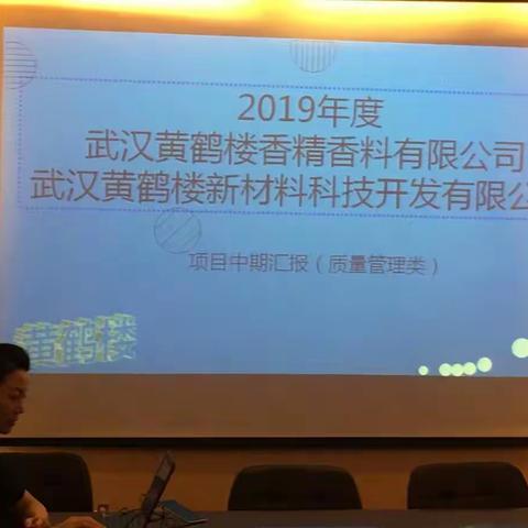 香精香料、新材料公司开展2019年度质量管理类项目中期汇报！