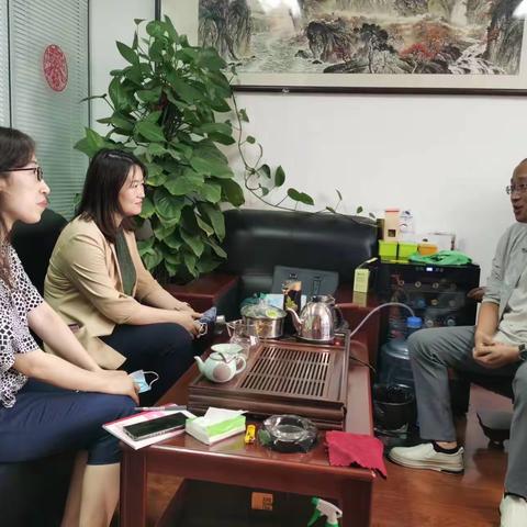道德街街道开展辖区贸易企业走访活动