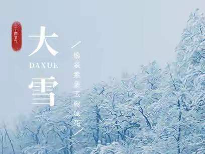 大雪至，仲冬始——临沂汤庄实验学校附属幼儿园中班大雪节气线上主题活动