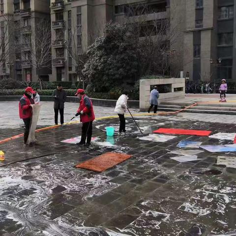 【东城区天宝路街道办事处翡翠华庭社区】人居环境提升 我们在行动